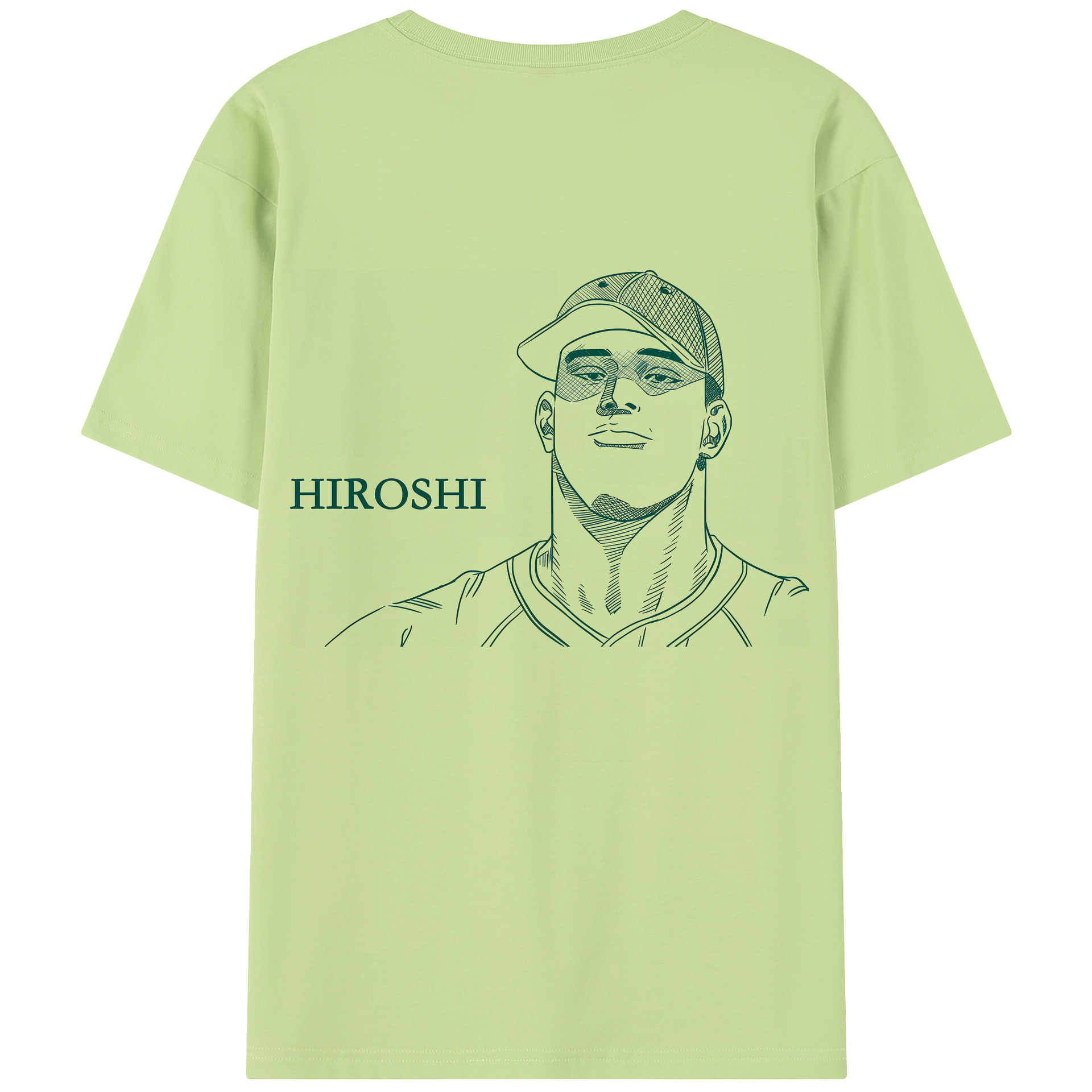 SLAM DUNK／スラムダンク 綿100％半袖Tシャツ（背面プリント）